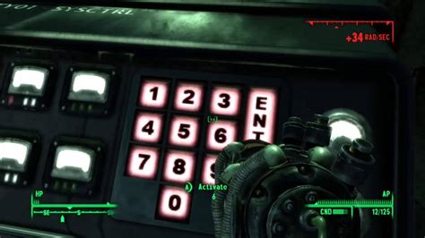 fallout 3 purifier code